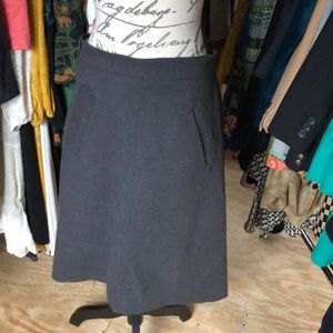 Pink Martini charcoal skirt NWT MEDIUM